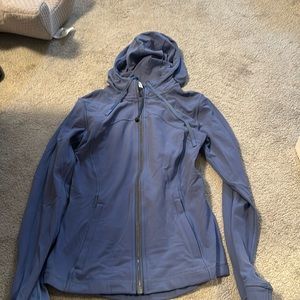 lulu lemon blue zip up